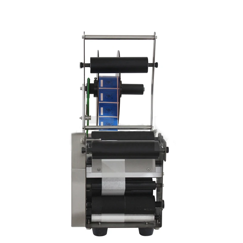 

MT50 Semi-Automatic Stainless Steel Tank Plastic Glass Metal Round Bottle Labeling Machine Labeling Packaging Machine 220V/ 110V