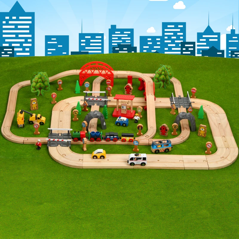 Мульти стиль Электрический поезд игрушки локомотив Магнитный соединитель