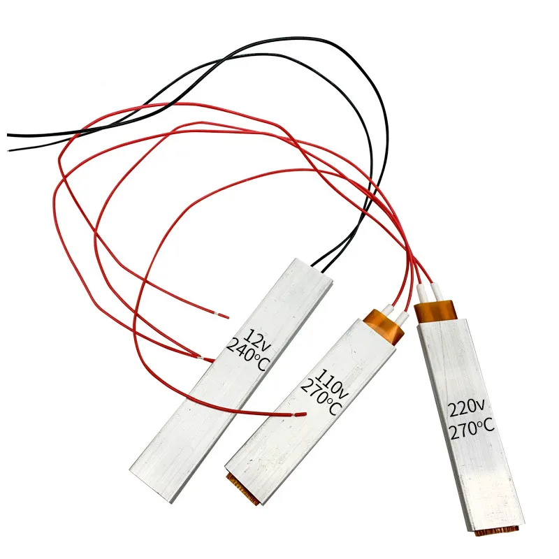 

New PTC Heating Element 12v/110v/220v Heater Egg Incubator For Constant Thermostat Thermistor Air Heated Sensor Aluminum Shell