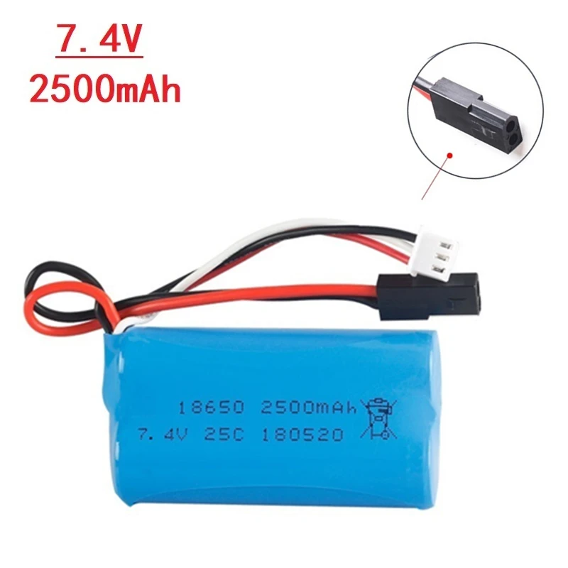 18650 7 4 V 2500Mah 25C Литий ионный аккумулятор для MJX T40 T40C F39 F49 T39 Syma 822 RC вертолет Дрон