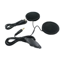 headset earphone 3 5mm microphone speaker headset and helmet intercom clip for motorcycle helmet bluetooth interphone