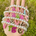 Женское Ожерелье с искусственным жемчугом и эмалью