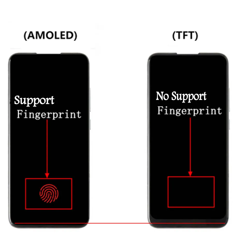 ЖК дисплей TFT AMOLED с дигитайзером сенсорного экрана в сборе для Xiaomi Mi 9t Pro Mi9t рамка