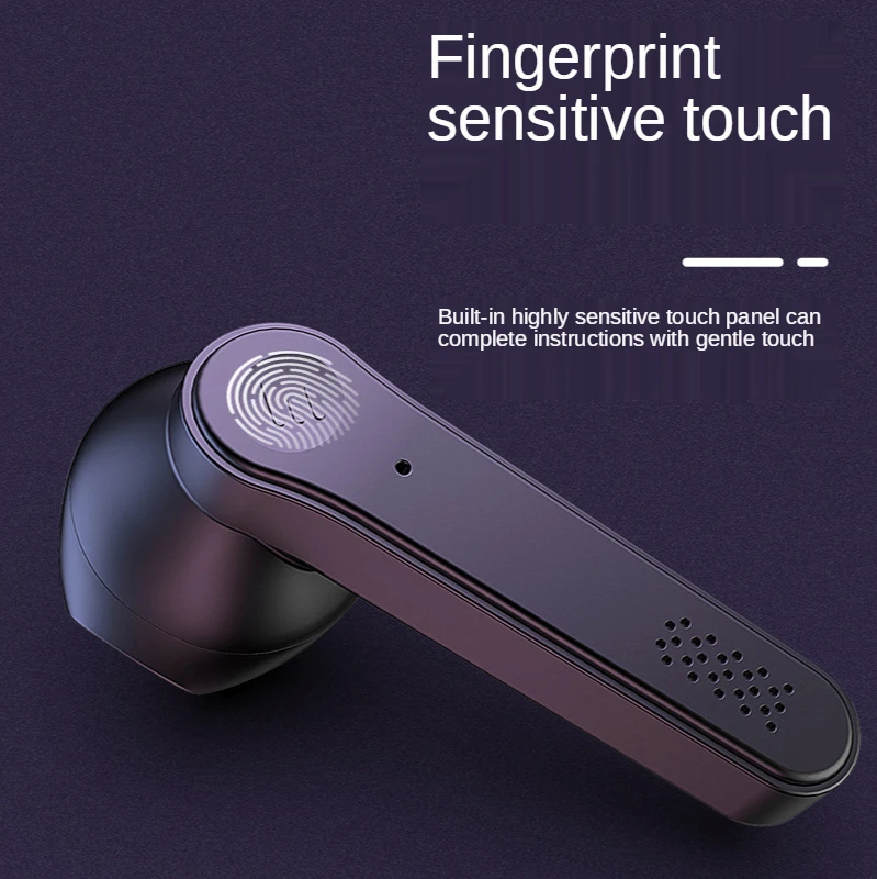 

5.0 Wireless Bluetooth Headset half-in-ear TWS binaural motion touch for multiple mobile phones