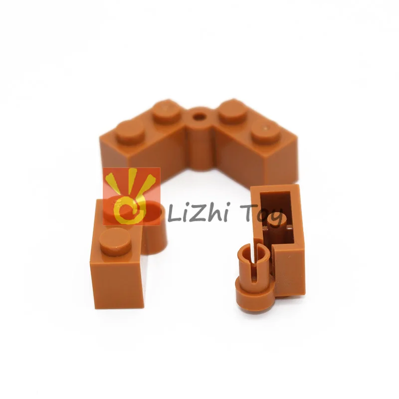 Кубики MOC 3830 + 3831 шарнирный кирпич 1X4 шарнирное основание и верхнее соединение DIY