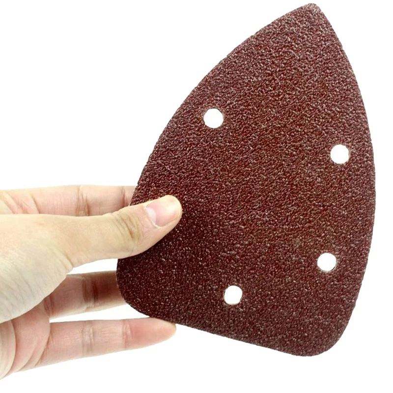 

180 Pcs 5 Hole Mouse Detail Sander Sandpaper Sanding Paper Each 30Pcs of 40 60 80 120 180 240 Grits Mouse Sandpaper