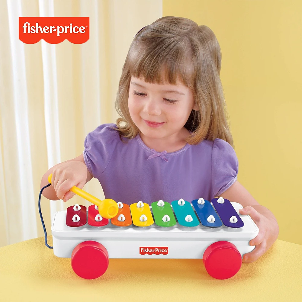 Фишер цена блестящий основы классический ксилофонная музыка Обучающие игрушки