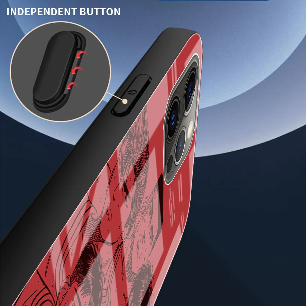 Чехол из закаленного стекла для Apple iPhone 13 12 Mini 11 Pro XS Max SE 2020 XR 7 8 Plus X 6 6S задняя крышка