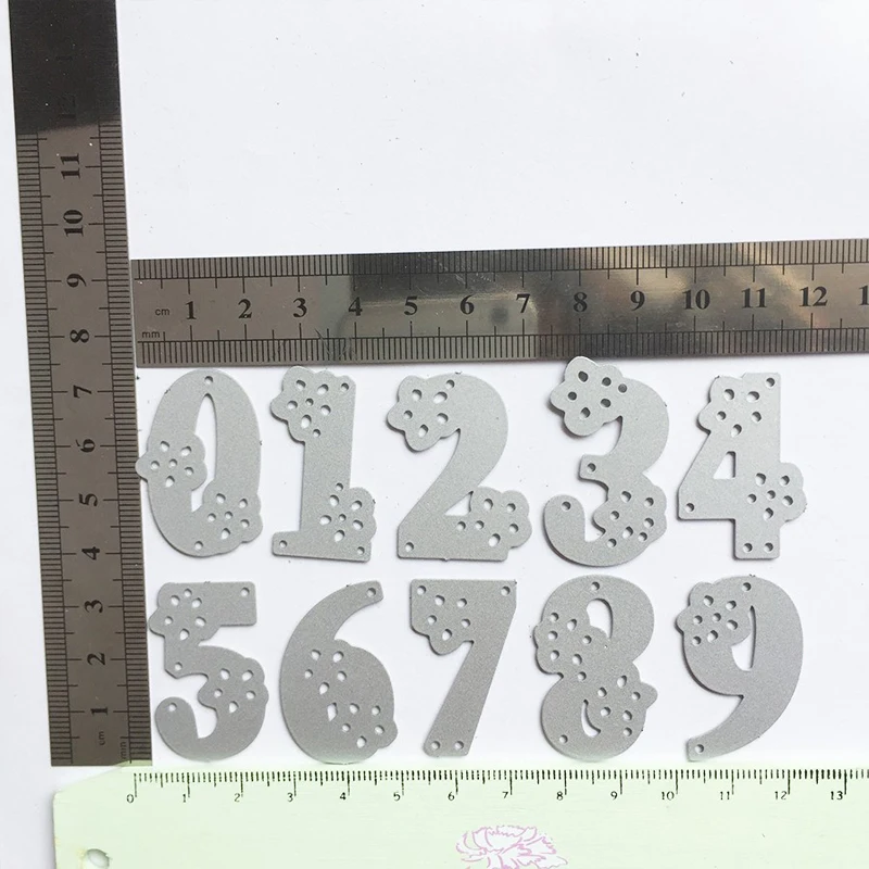Металлические штампы с цветочным номером алфавит рамка для скрапбукинга фоновые