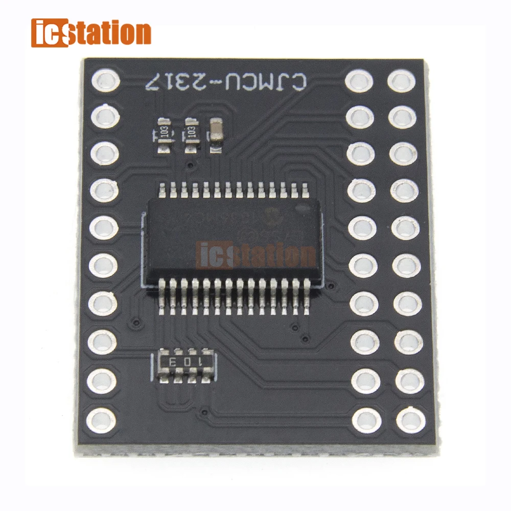 MCP23017 модуль последовательного интерфейса IIC I2C SPI MCP23S17 двунаправленный 16-битный