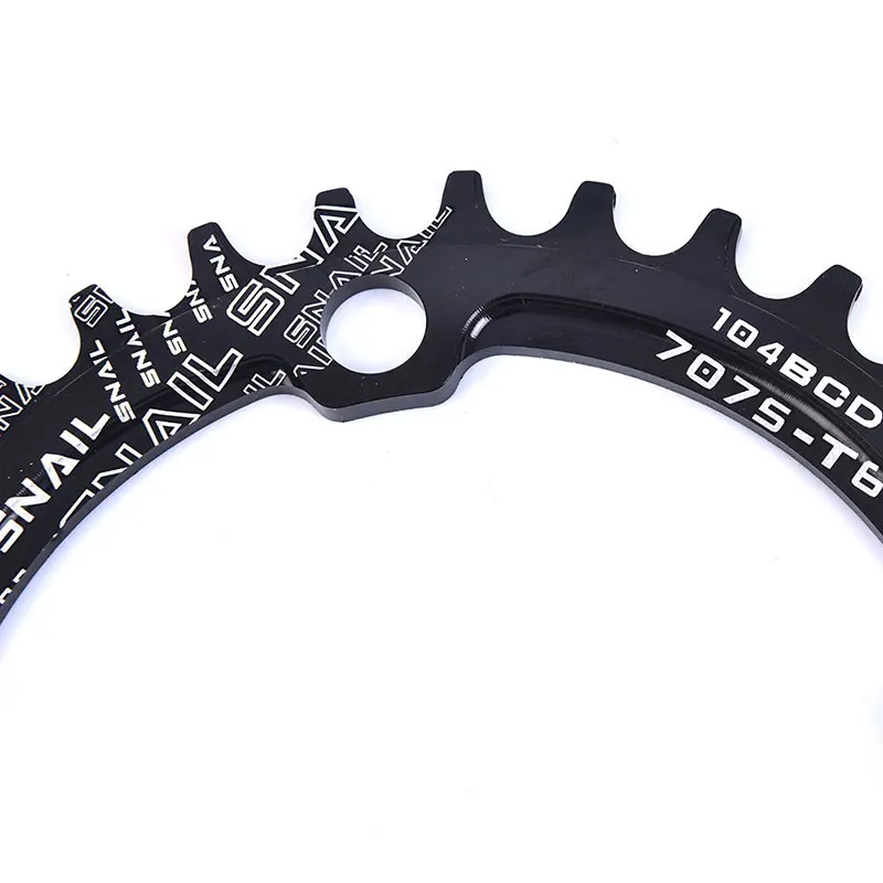 

1Pc 32T Chain Ring 104 BCD Round Narrow Wide Tooth Plate Chainwheel Tooth Mountain Bike Chainwheel