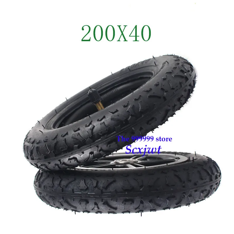 Супер 200X40 складной велосипед Резина для шин скутер Мотоцикл аксессуары детский