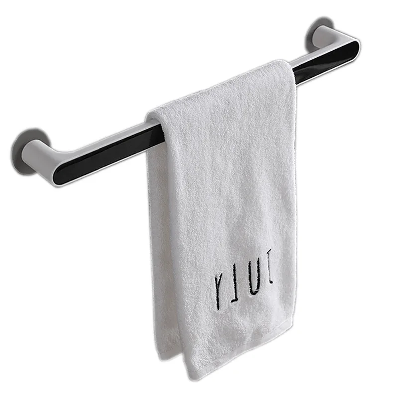 

Towel Holder Bathroom Towel Rack Hanging Holder Organizer Wall Mounted Kitchen Cabinet Cupboard Hanger Towel Free shipping