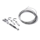 Настенная Выдвижная Веревка для белья из нержавеющей стали