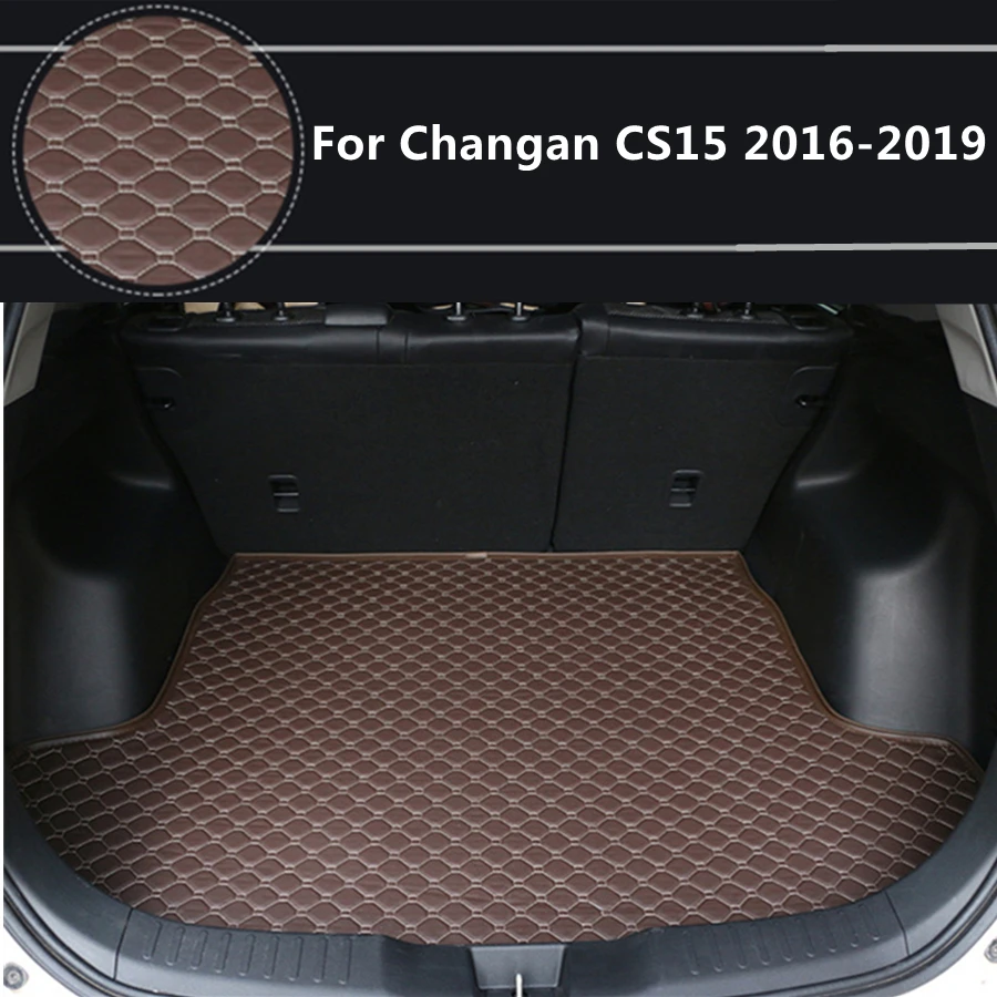 

Плоский боковой коврик для груза Changan CS15 (2016-2017-2018-2019) специальные коврики для багажника автомобиля водонепроницаемые коврики для багажника