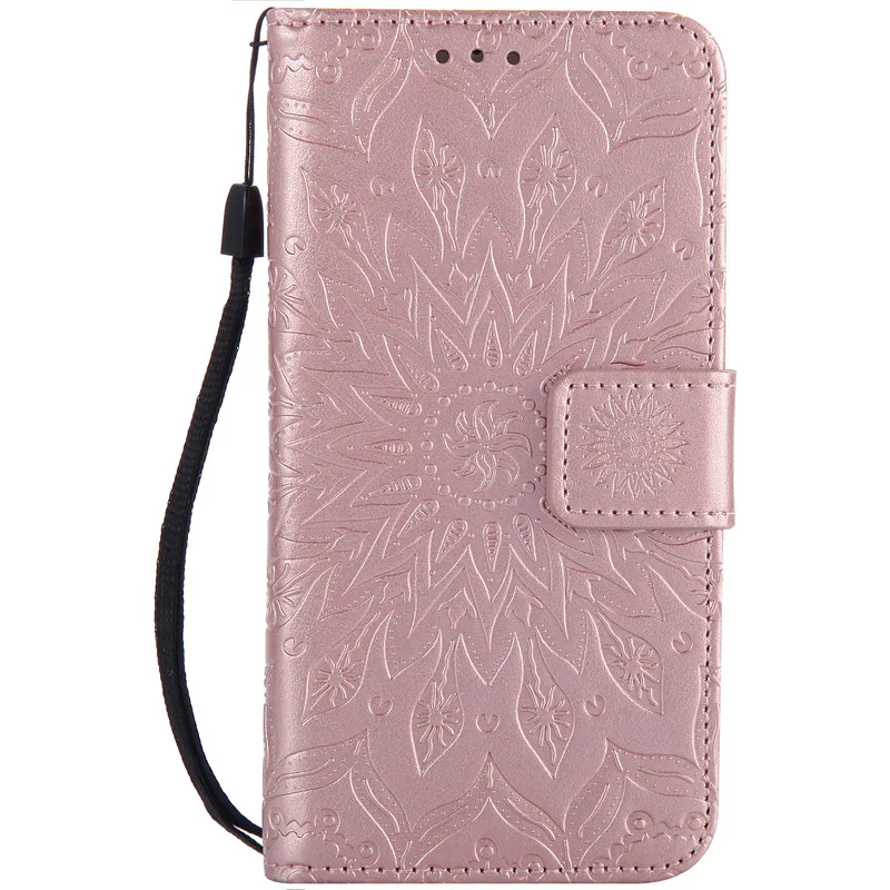 Rose Gold Чехлы-бумажники в стиле ретро из искусственной кожи для iPhone 11 Pro Max X XS MAX XR 6 6S 7 8 Plus, откидная крышка, слот для карт, для iPhone 5, 5S, SE, с подставкой - Цвет: Rose Gold
