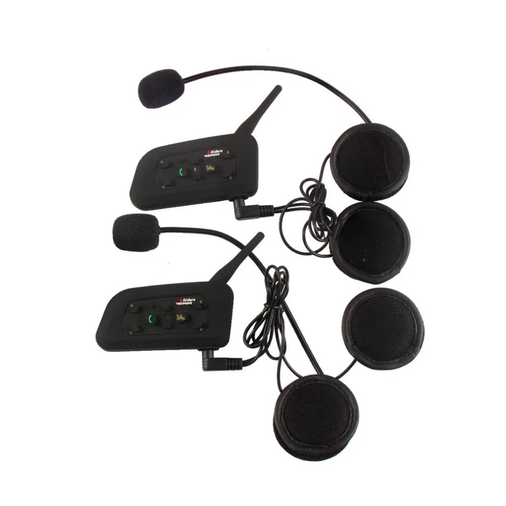 Мотоциклетный шлем рация 1200 м дуплексная езда рация V6Pro 1200 м для мотоциклетного шлема мото гарнитура