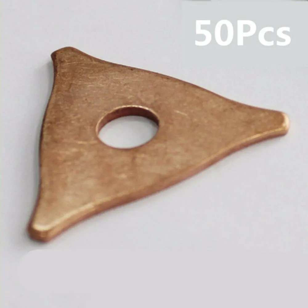 

Stainless steel Pulling Ring Washer Copper coated Soldering Panel Hole Dia 10mm