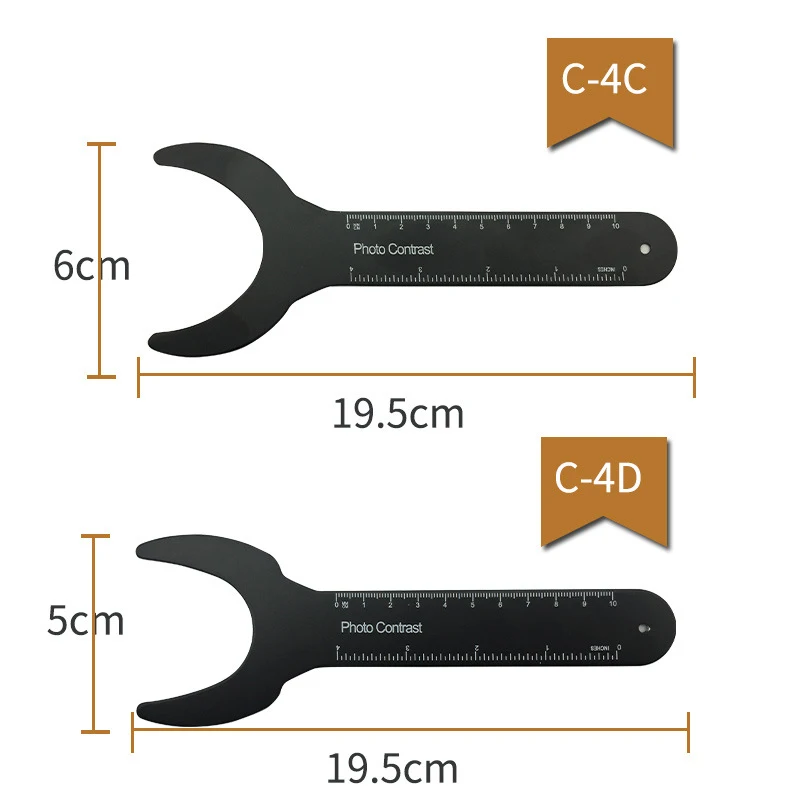 

1pcs Dental Photographic Image Board Oral Cheek Black Plate Contrast Autoclavable Dentist Tools Dentistry Lab instruments 6 Size