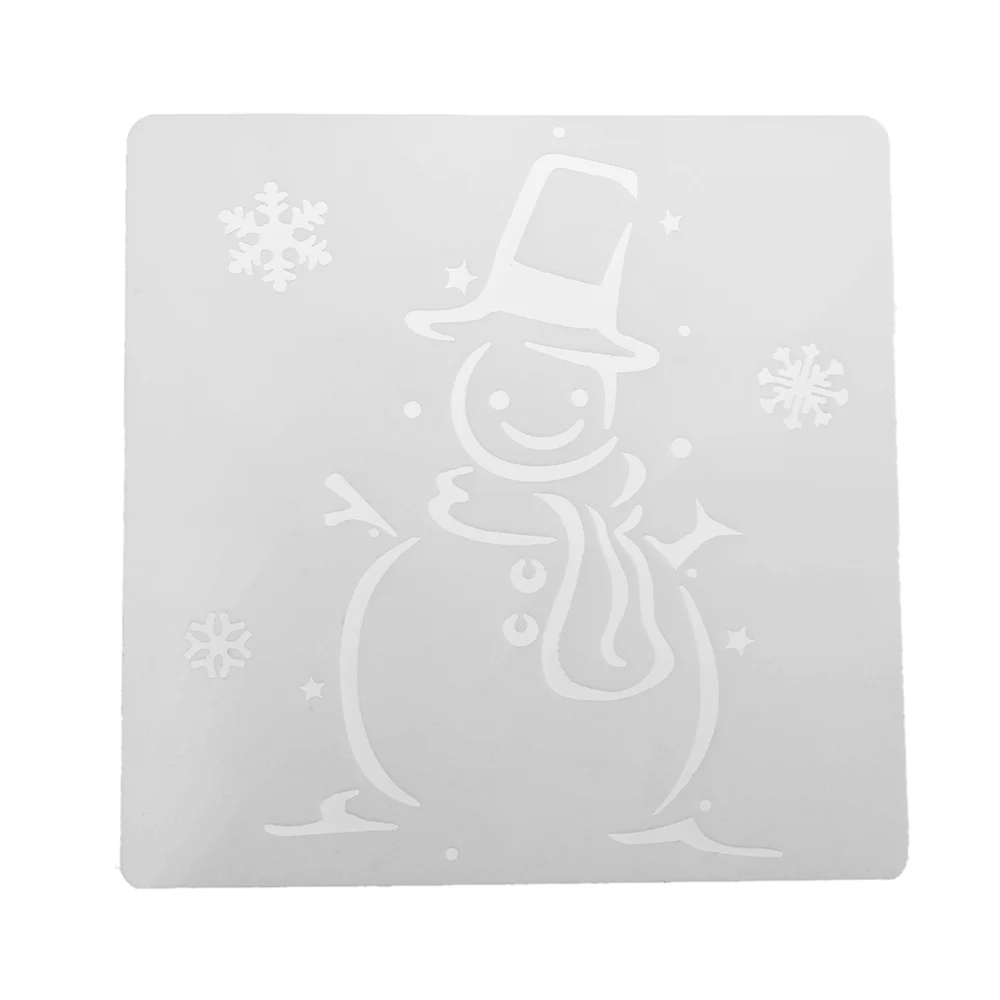 

DIY Craft Christmas Layering Stencils For Walls Painting Scrapbooking Stamp Album Decor Embossing Paper Card Template
