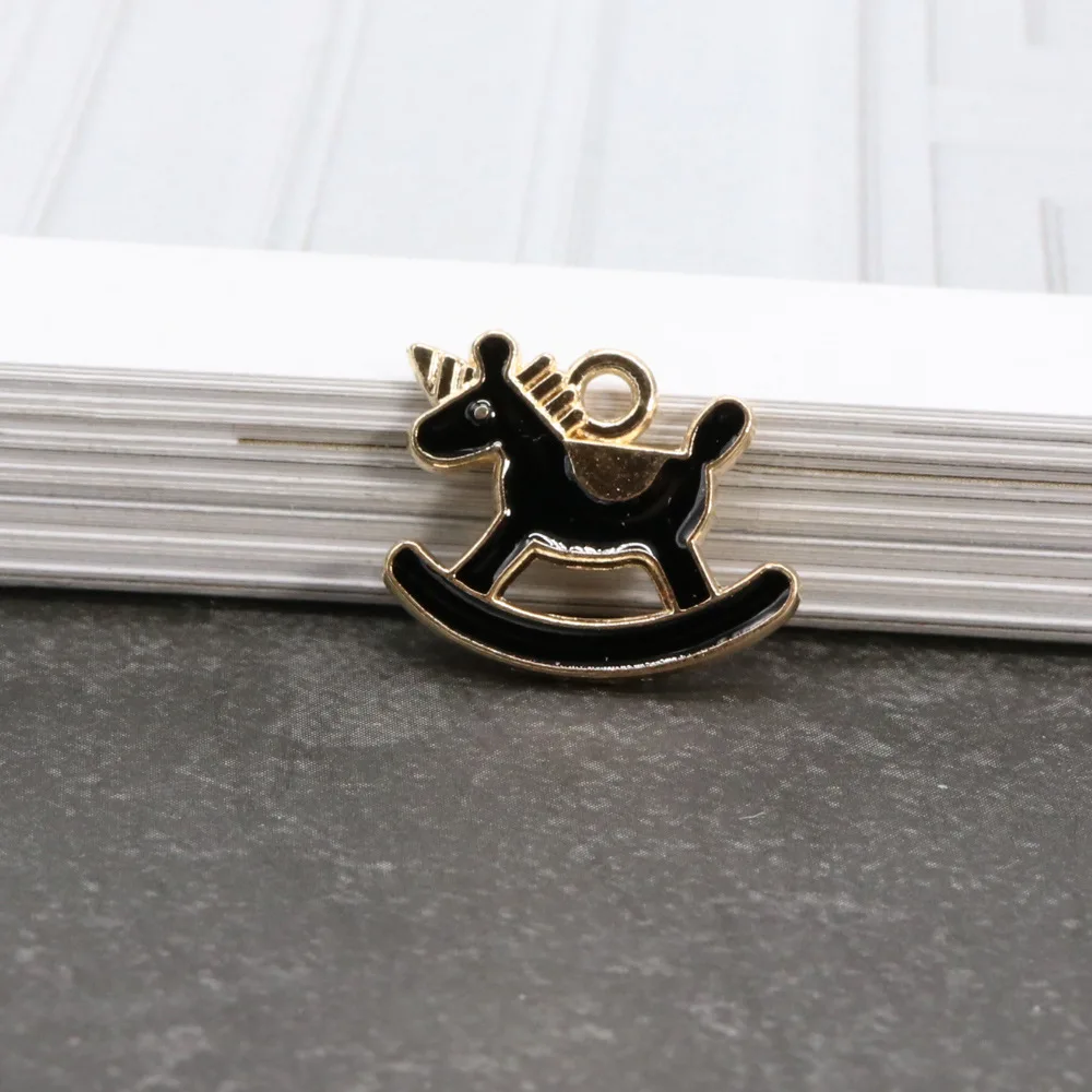 20 шт./лот Лот лошадка дизайн сделай сам для изготовления ювелирных изделий серьги