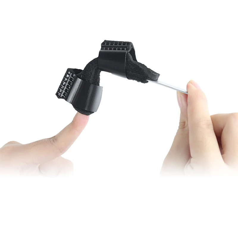 1pcs Posture Corrector Finger Protector Adjustable Aluminium Finger Splint Brace Recovery Injury Pain Protector Correction
