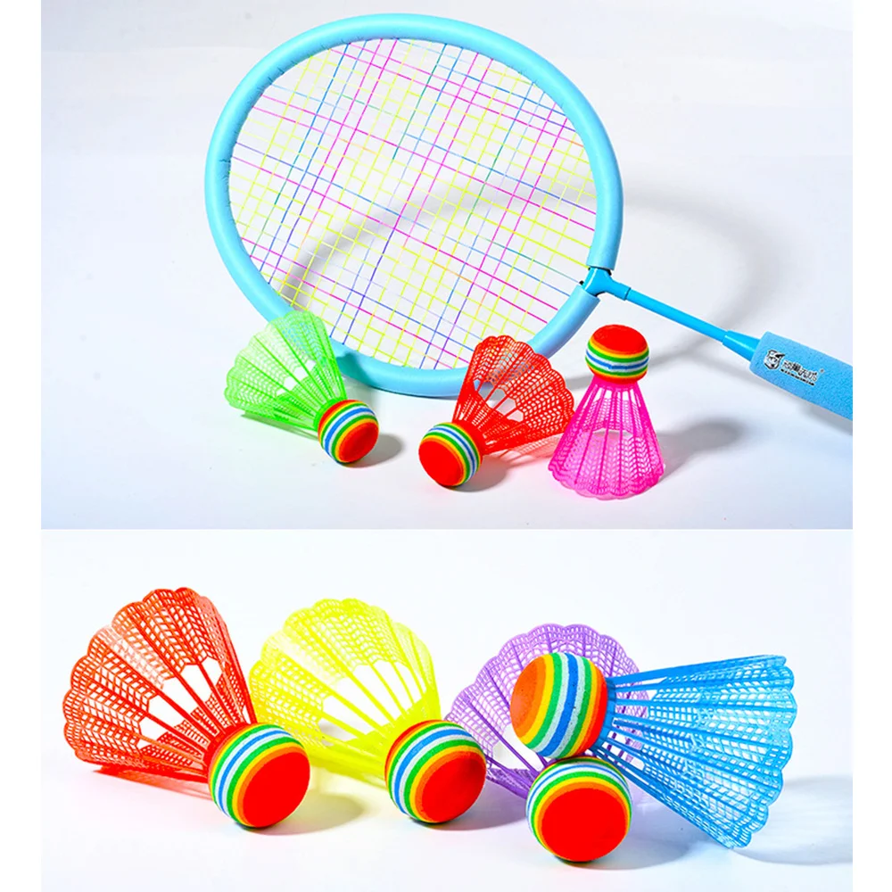 

20pcs Advanced Badminton Colored Shuttlecocks Rainbow Sports Gadget Sports Accessories for Sports Outdoor (Mixed