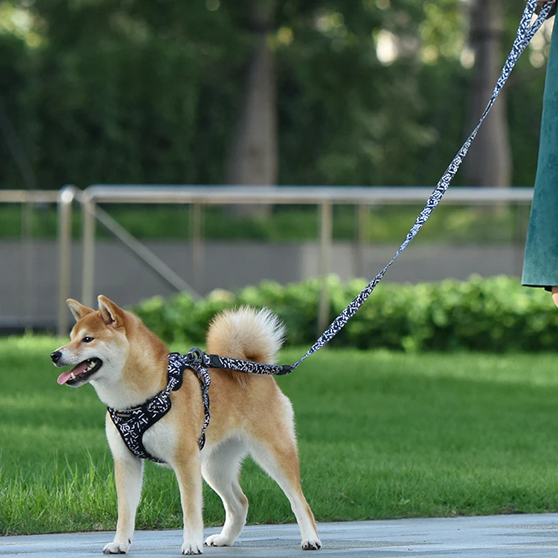 

Reflective Dog Harness No Pull Soft Padded Dog Harness Vest Puppy Pet Harness with Easy Control Handle for Small Large Dogs