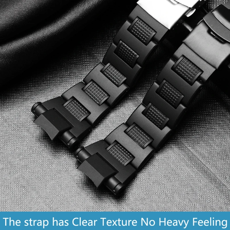 Plastic wathband for GW-A1100FC GW-A1000 watch strap high quality watch bracelet mens sport wristwatches band