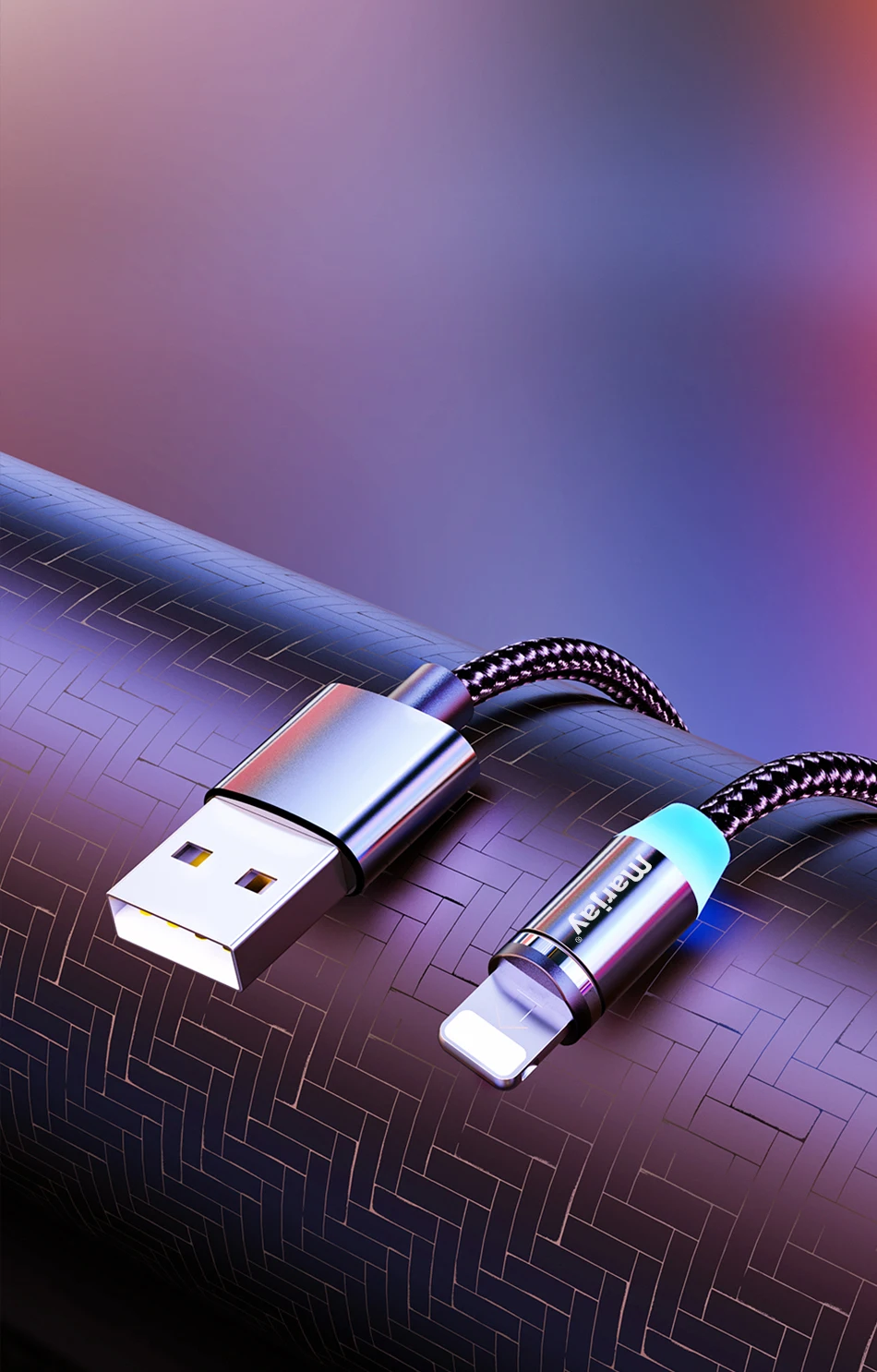 Marjay Магнитный кабель Micro usb type C кабель для iPhone samsung Android Быстрая зарядка магнит зарядное устройство мобильный телефон USB провод шнур