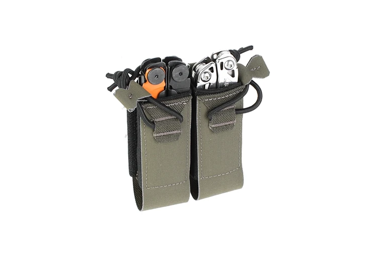 Outdoor Sports Tactical Duplex 9Mm Quick Pull Sleeve MOLLE Multipurpose Tool Bag