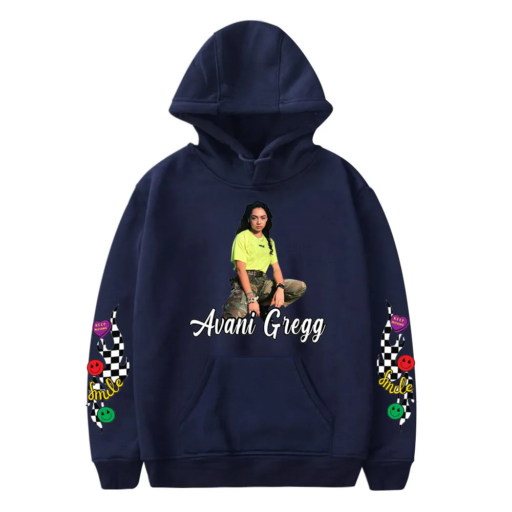 

Newest Avani Gregg Hoodies Men/Women Sweatshirt Fashion Harajuku Hooded Avani Gregg Sweatshirt Kpop Streetshirt Tracksuits