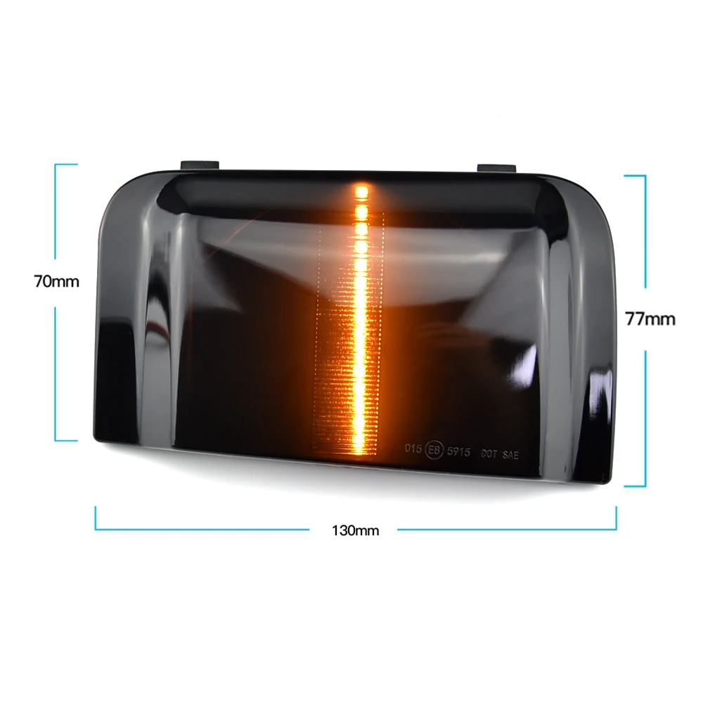 

For Peugeot Boxer Fiat Ducato Citroen Jumper 2016-2019 Car Side Rearview Mirror Turn Signal Light Dynamic Blinker Indicator