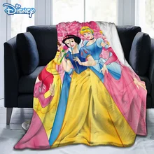 Disney princesa cobertor capa sofás dos desenhos animados cobertores de pelúcia para crianças adulto inverno cobertores colcha na cama presente da menina (2)