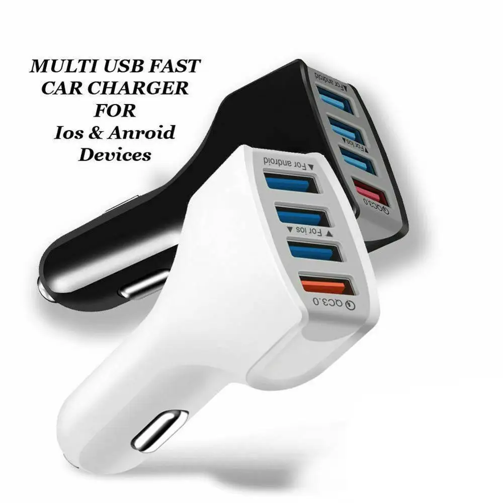 4 устройство для быстрой зарядки с usb-портом 4.2A автомобильного зарядного