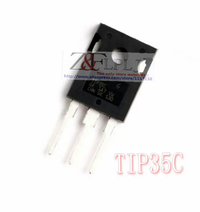 Дополнительные силиконовые транзисторы высокой мощности TIP35C TIP 35C TO 247 25A/100V новые