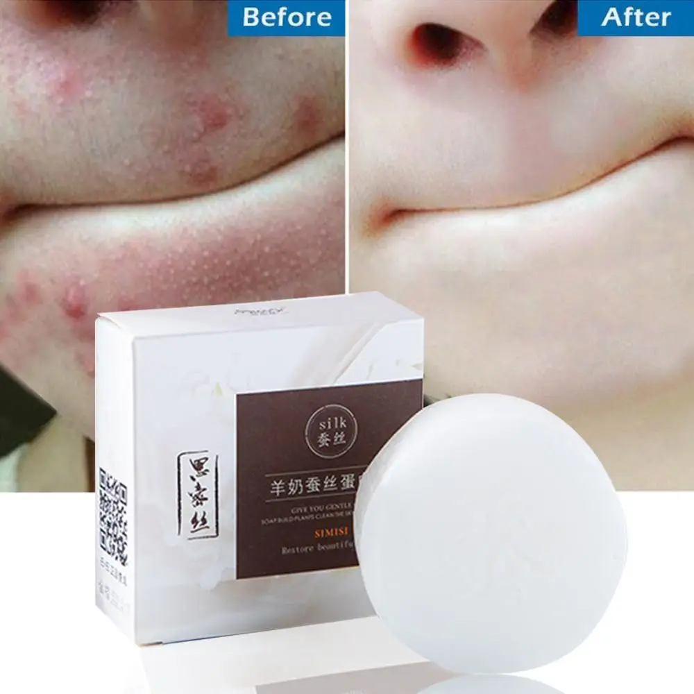 Мыло из 2020 козьего молока пена натурального шелка лучшее средство для мытья в