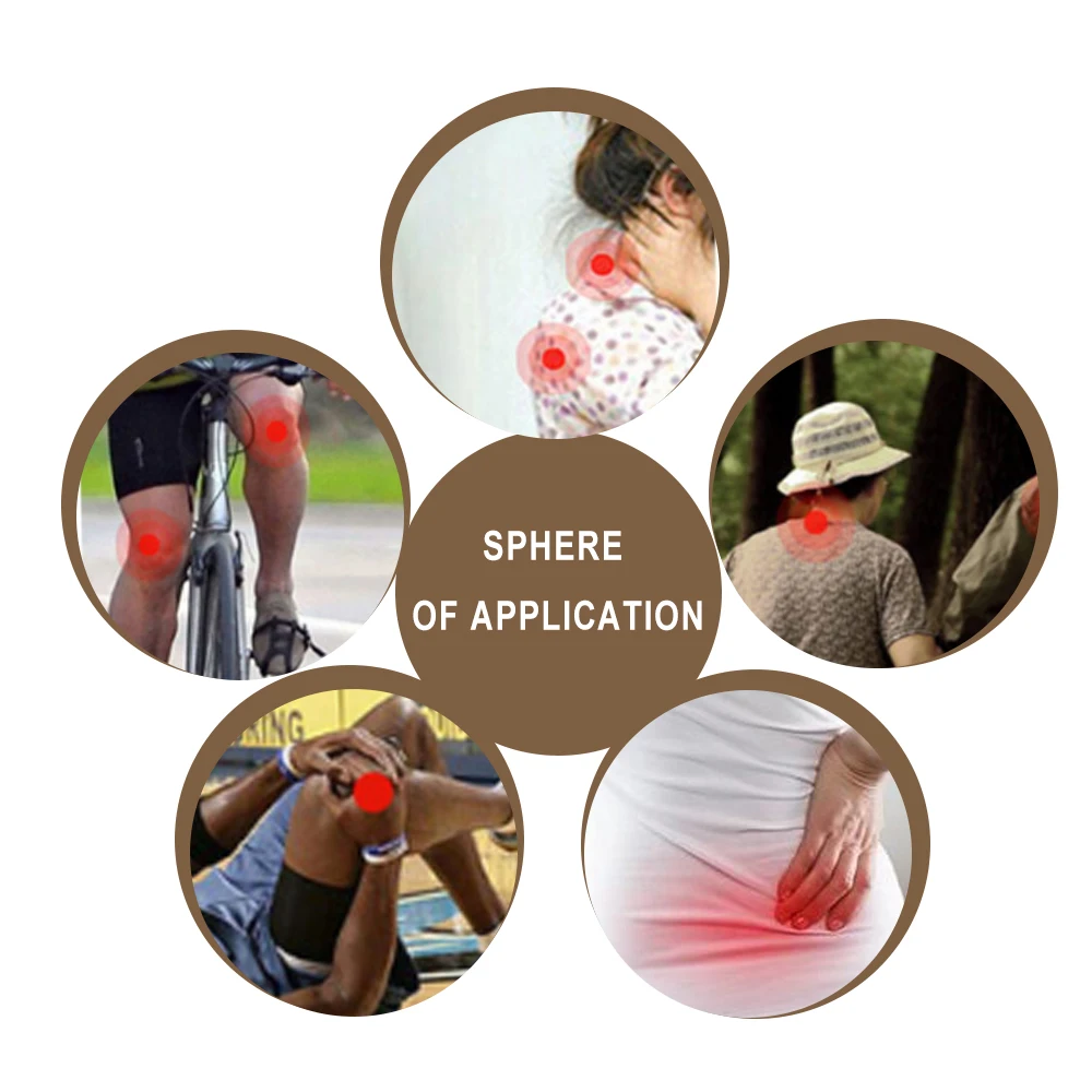 40Pcs Tiger Balm Arthritis Medical Plaster Knee Body Pain Killer Joint Relief Patch Chinese Herbal Analgesic Stickers D1752 | Красота и