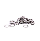 Ремень кожаный, 50компл.упак.1213 мм (внутренний), высотой 6 мм, 4 цвета, металлическая латунь