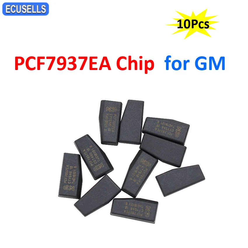 10 шт./лот Автомобильный ключ чип PCF7937EA PCF7937 карбоновый Транспондер 7937 7937EA для