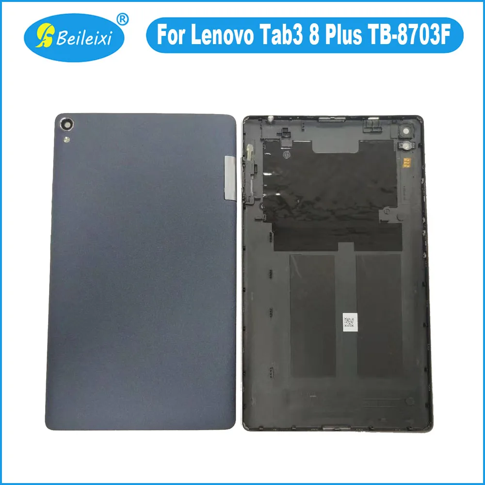 

For Lenovo Tab3 8 Plus TB-8703F TB-8703X Battery Back Cover Rear Door Panel Housing Protective Case Durable Back Cover