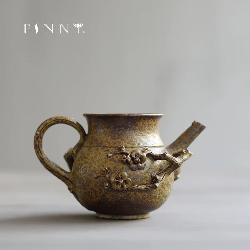 PINNY ретро ручная работа Слива ча Хай китайская кунг фу ярмарка чашка керамическая