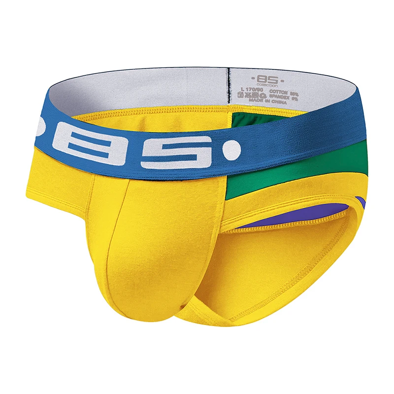 85 бренд сексуальный для Гея мужские трусы нижнее белье с мешочком пениса