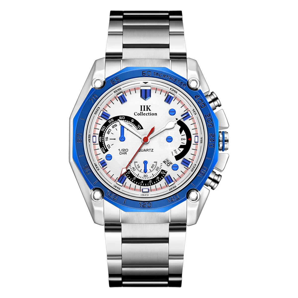 

2021 Calendar Watch Man Three-dimensional Scale Luminous Pointer Automatic Date Waterproof Men's Wristwatch Gift Clock Watches