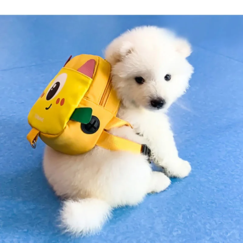 

Outdoor Dog Cat Carrier Cartoon Waterproof Backpack for Small Medium Dogs Cats Portable Vest-style School Bag Sport Walking Bag
