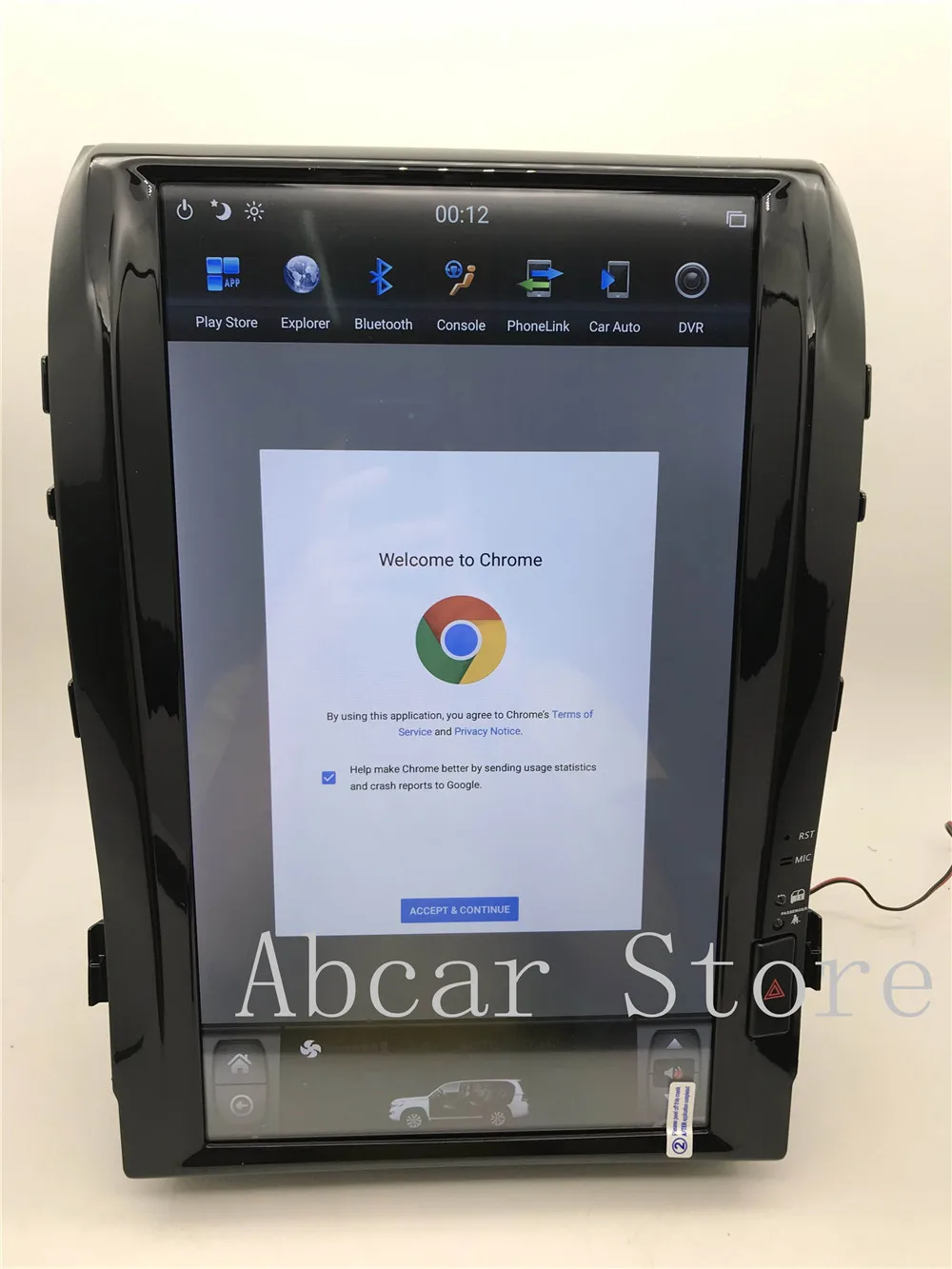 1" Tesla стиль Android 8,1 PX6 HDMI Автомобильный dvd-плеер gps навигация для Toyota LAND CRUISER LC200 2008- радио ips стерео