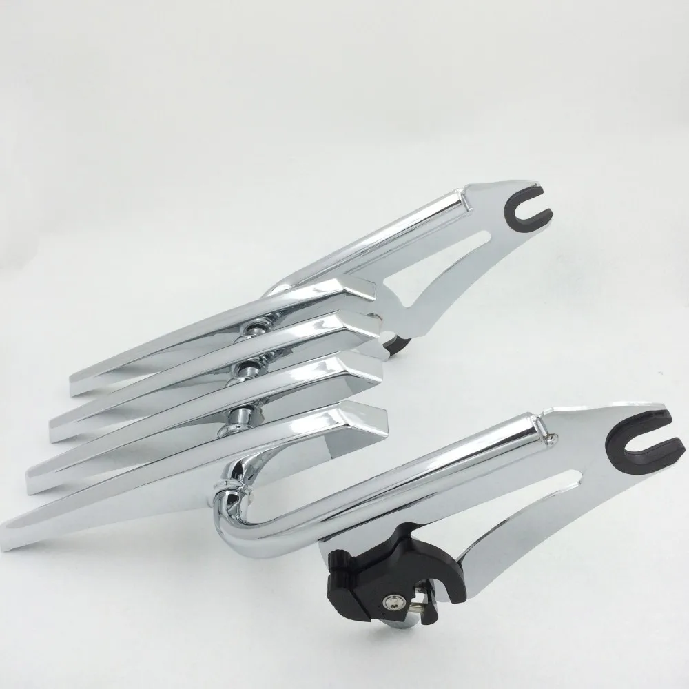 Послепродажный стелс-кронштейн для багажа полка крыльев Harley Davidson Touring Road King Street