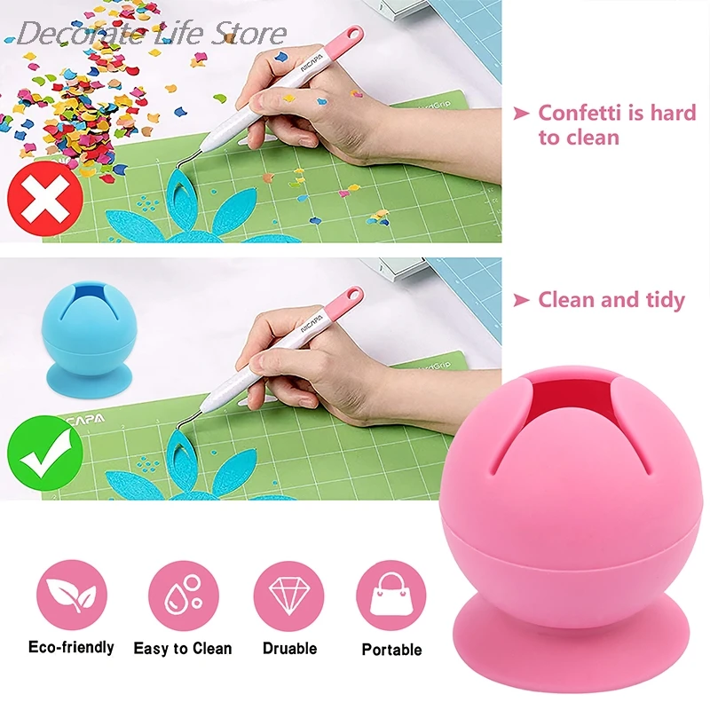 2 шт Виниловые Свадебные сборщик лома с присоской мягкий силиконовый Suctioned может