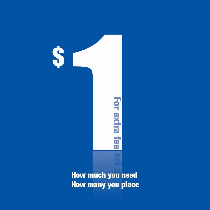 Дополнительные заказы оплачиваются только за дополнительную плату магазин