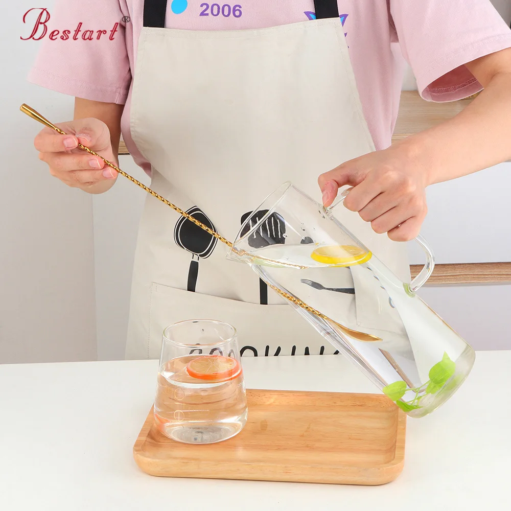 5 шт. Коктейльная ложка с длинной ручкой из нержавеющей стали напиток десерт